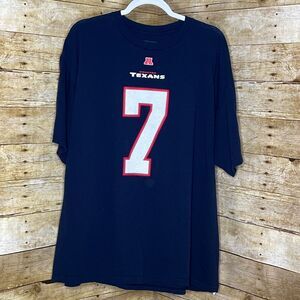 TEAM APPAREL HOUSTON TEXANS KEENUM EVERYDAY CASUAL CREWNECK GRAPHIC T-SHIRT